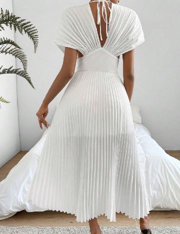 Rochie medie SHEIN, alb