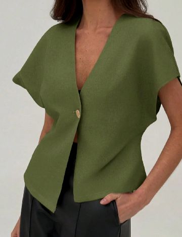 Bluza SHEIN, verde