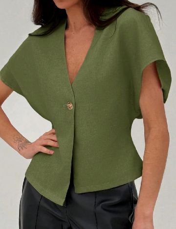 Bluza SHEIN, verde