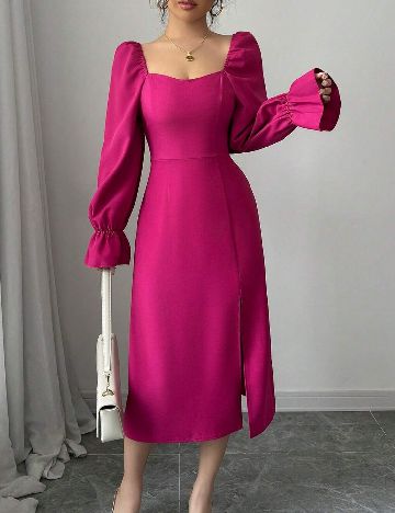 Rochie medie SHEIN, roz