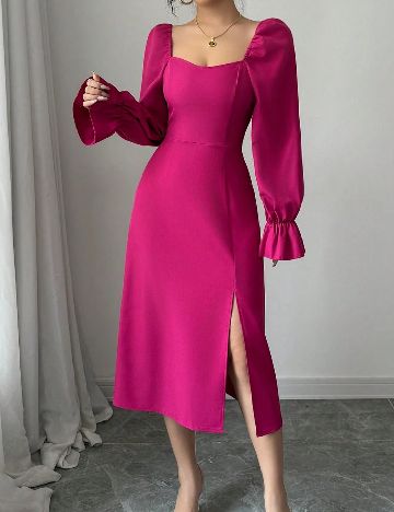 Rochie medie SHEIN, roz