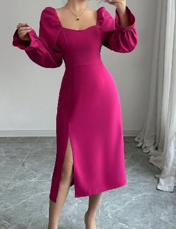 Rochie medie SHEIN, roz