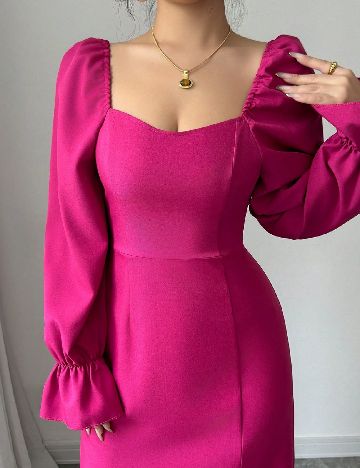 Rochie medie SHEIN, roz