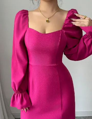 Rochie medie SHEIN, roz