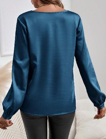 Bluza Emery Rose, albastru
