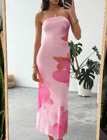Rochie lunga SHEIN, roz