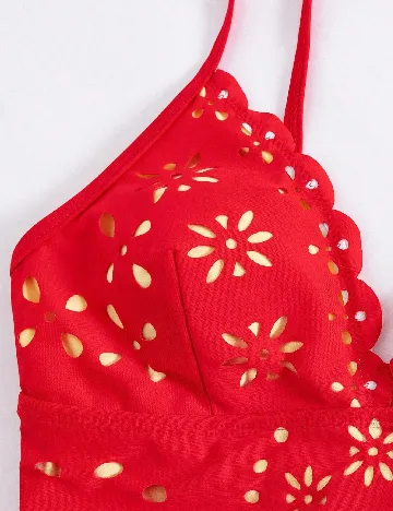 Costum de baie SHEIN, rosu