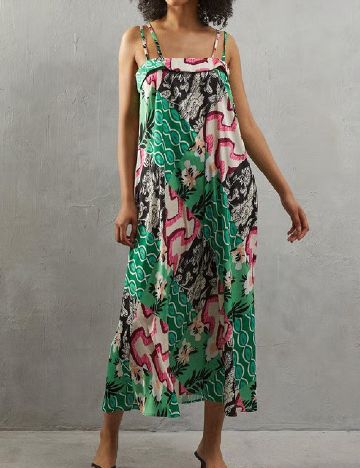 Rochie medie WAREHOUSE, mix culori