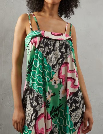 Rochie medie WAREHOUSE, mix culori