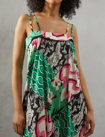 Rochie medie WAREHOUSE, mix culori