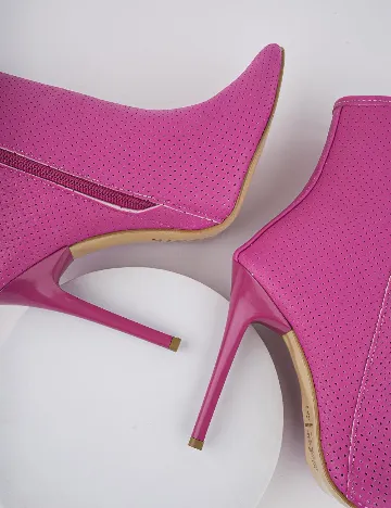 Botine Muggo, magenta