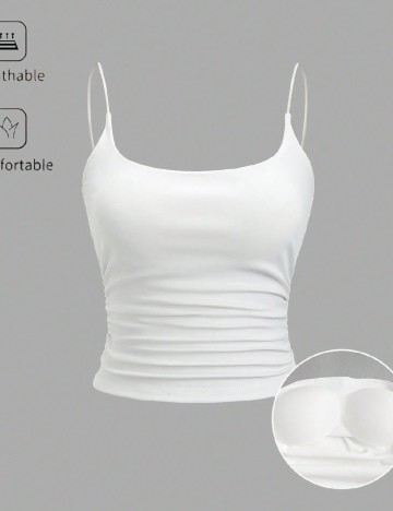 Top SHEIN, alb