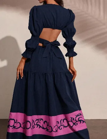 Rochie lunga SHEIN, bleumarin
