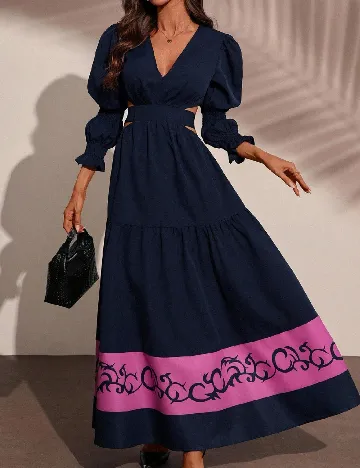 Rochie lunga SHEIN, bleumarin