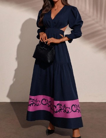 Rochie lunga SHEIN, bleumarin