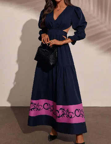 Rochie lunga SHEIN, bleumarin
