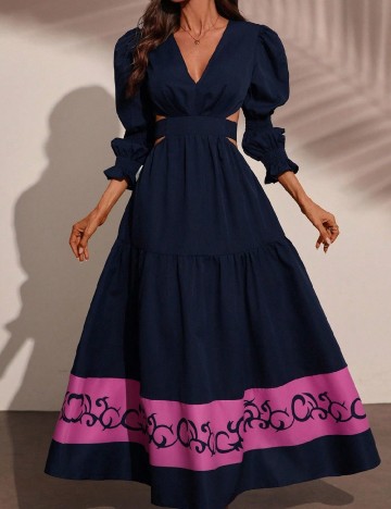 Rochie lunga SHEIN, bleumarin