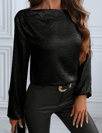 Bluza SHEIN, negru