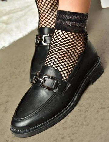 Mocasini Miss Park Moda, negru