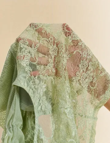Top SHEIN, verde