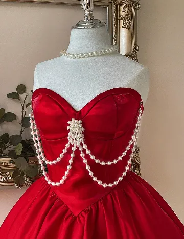 Rochie scurta SHEIN, rosu