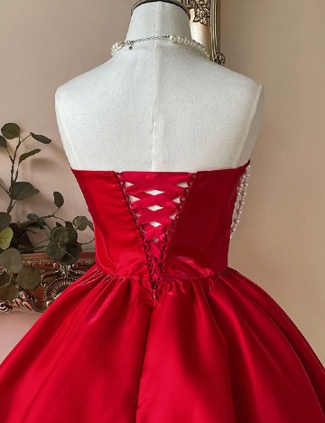Rochie scurta SHEIN, rosu