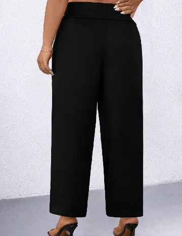 Pantaloni SHEIN CURVE, negru