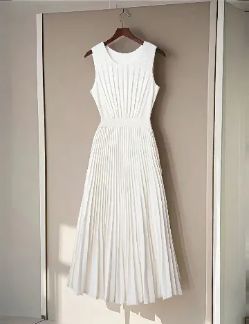 Rochie lunga SHEIN, alb