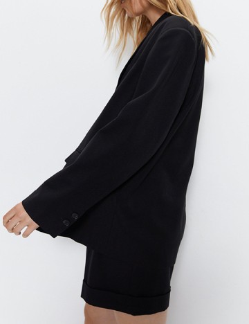 Sacou Oversize WAREHOUSE, negru
