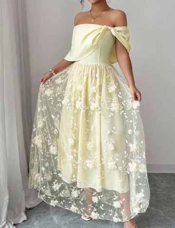 Rochie lunga SHEIN, galben