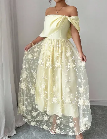 Rochie lunga SHEIN, galben