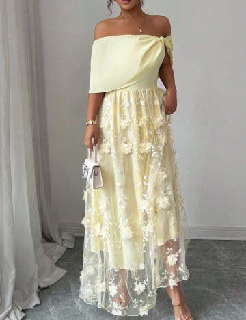 Rochie lunga SHEIN, galben