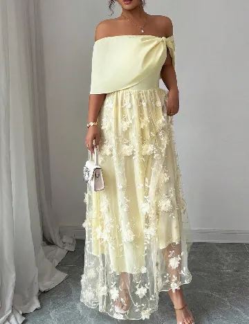 Rochie lunga SHEIN, galben