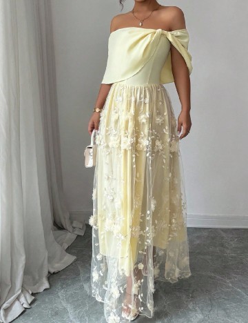 Rochie lunga SHEIN, galben