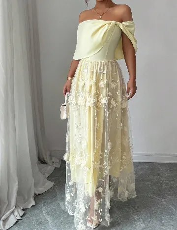 Rochie lunga SHEIN, galben