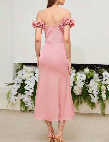 Rochie medie SHEIN, roz
