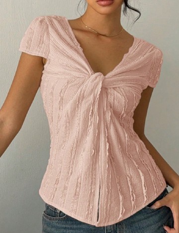 Bluza SHEIN, roz pal