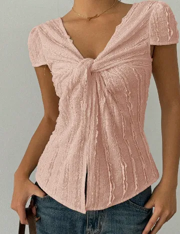 Bluza SHEIN, roz pal