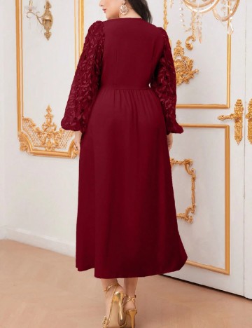 Rochie medie SHEIN CURVE, rosu