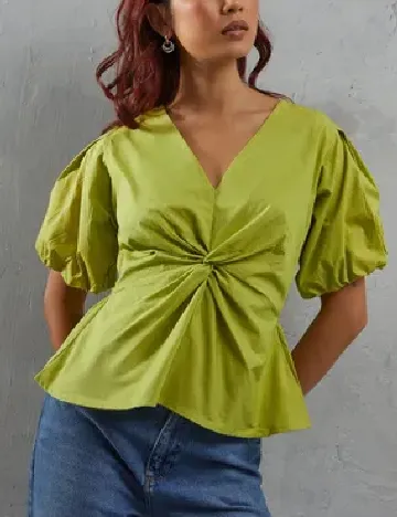 Bluza WAREHOUSE, verde