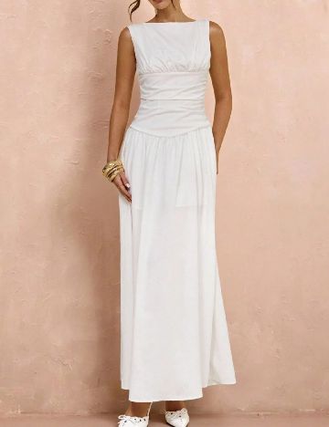 Rochie lunga SHEIN, alb