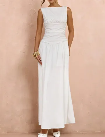 Rochie lunga SHEIN, alb
