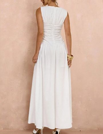 Rochie lunga SHEIN, alb