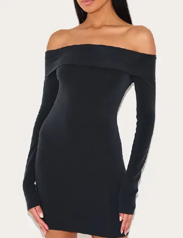 Rochie scurta PrettyLittleThing, negru