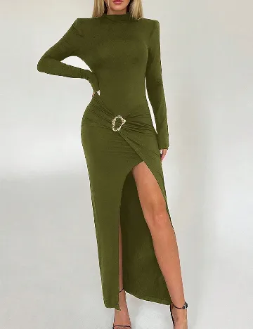 Rochie lunga SHEIN, verde