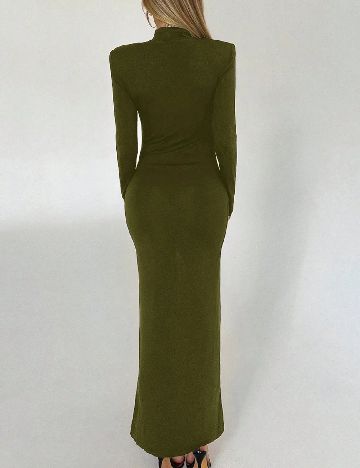 Rochie lunga SHEIN, verde