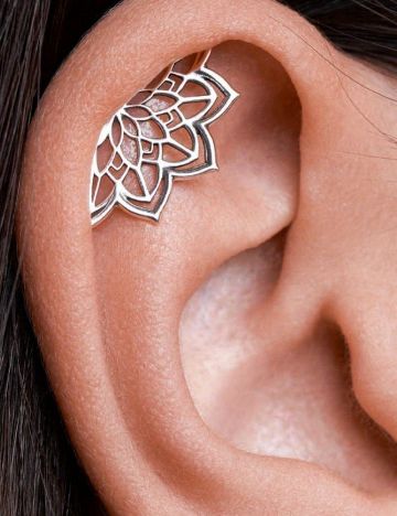 Piercing SHEIN, argintiu