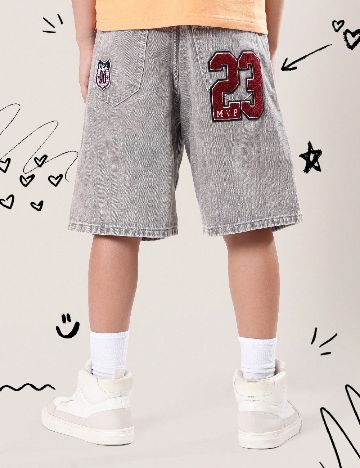 Pantaloni scurti SUMWON, gri