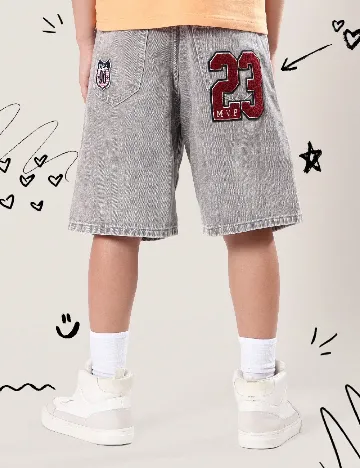 Pantaloni scurti SUMWON, gri