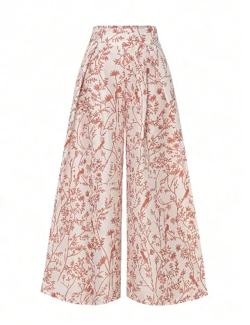 Pantaloni SHEIN, alb